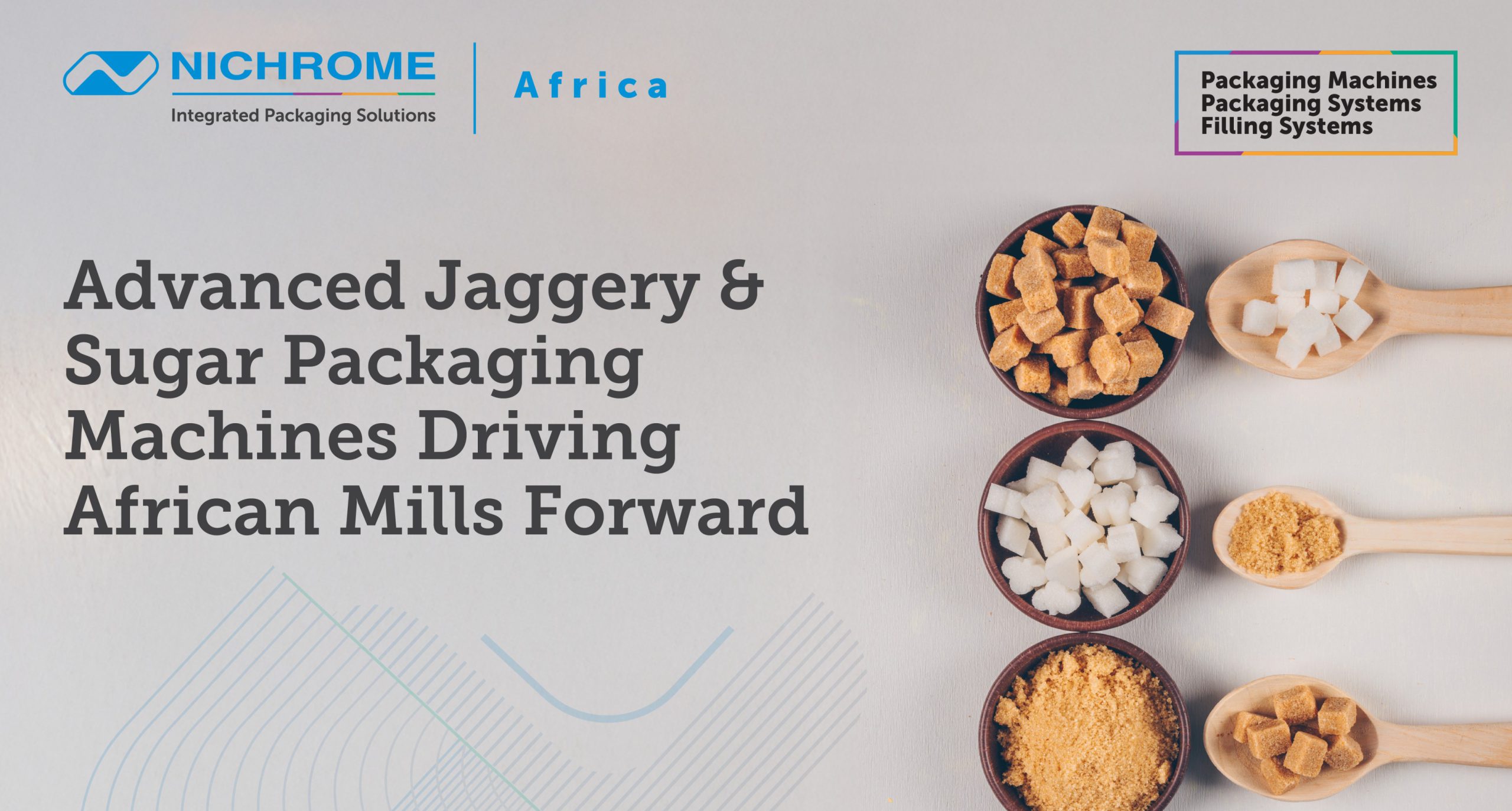 Automatic sugar packaging machine in African mill